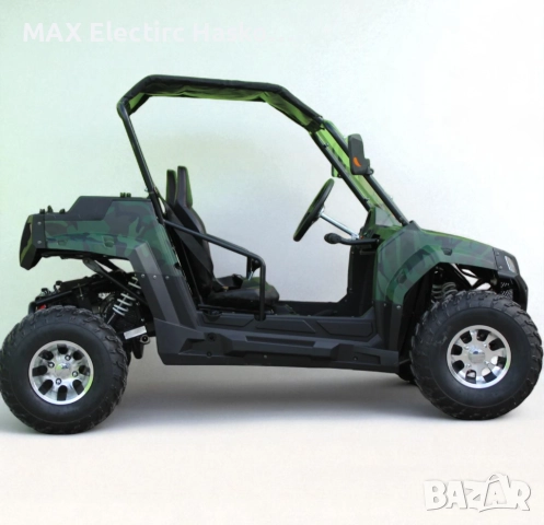 Бензиново UTV/УТВ 200cc/200 кубика Military с Автоматични скорсти, снимка 4 - Мотоциклети и мототехника - 52132214