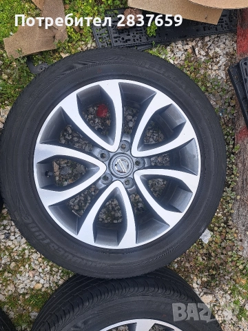 17 цола за Нисан JUKE- Оригинални, снимка 3 - Гуми и джанти - 52885638