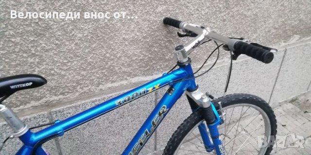 Алуминиев велосипед 26цо 21 ск shimano палцови команди преден амортисьор всичко по колелото ок, снимка 7 - Велосипеди - 35772397
