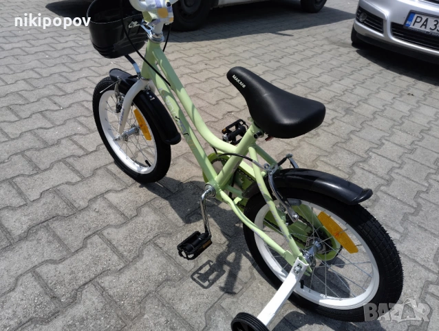 MAKANI Велосипед 16" PALI зелен, снимка 9 - Велосипеди - 53759282