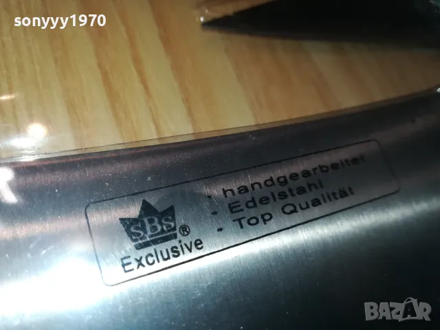 КОМПЛЕКТ НОЖОВЕ С ДЪСКА САТЪР МАСАТ ОТ ГЕРМАНИЯ 2705251118, снимка 16 - Колекции - 50441569