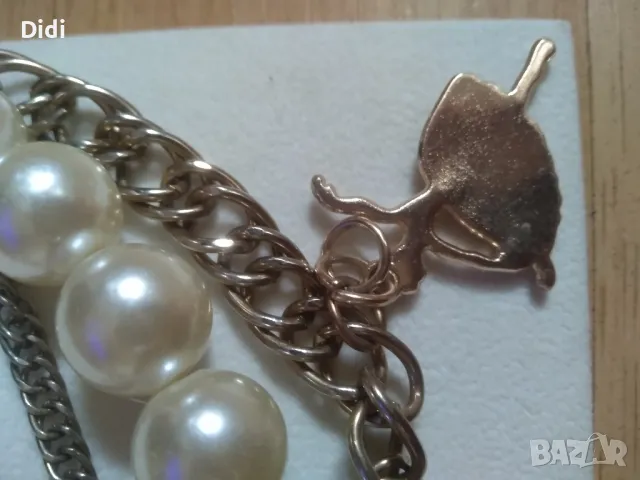 Колие перли балерина синджири, снимка 2 - Части - 49036157