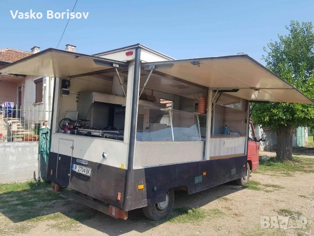 продавам оборудван кемпер Mercedes MB100, снимка 6 - Каравани и кемпери - 53540229