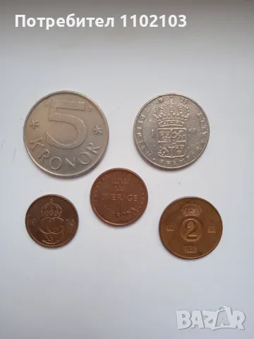 Лот монети от Швеция