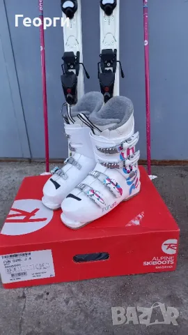 Детски комплект скиRossignol-130см.+обувки Rossignol-23, снимка 5 - Зимни спортове - 49134746