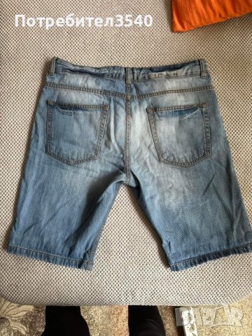 Мъжки къси дънкови панталони, снимка 12 - Къси панталони - 41191727
