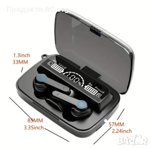 Безжични TWS слушалки с шумопотискане и 8 часа работа, снимка 2 - Bluetooth слушалки - 50743108