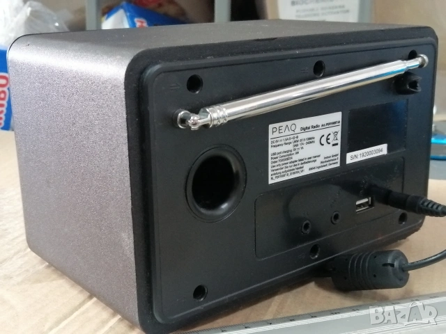FM/DAB радиоприемник PEAQ PDR160BT-B, снимка 10 - Радиокасетофони, транзистори - 53856779