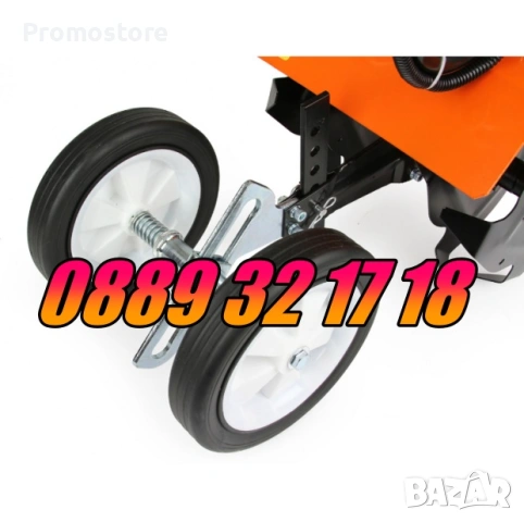 Бензинова мотофреза 74 куб, бензинов мотокултиватор, снимка 3 - Градинска техника - 53702380