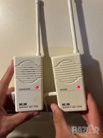 H&H Hartig&Heling 2 канална безжична станция бебефон, снимка 12 - Антикварни и старинни предмети - 48599766