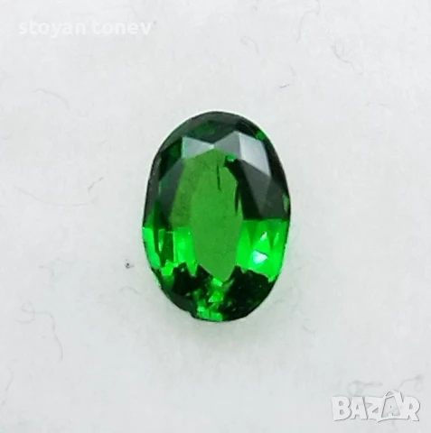 Лъскав Цаворит гранат със свеж зелен цвят 0.53кт.! Нов!, снимка 9 - Други - 50742206