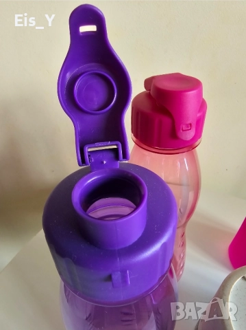 4 Нови шишета за вода, термочаша и четка (гъба) за измиване, при покупка на поне 3 бр.- подарък , снимка 7 - Буркани, бутилки и капачки - 52218632