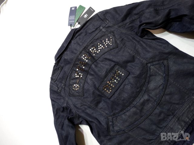 Ново и намалено! G-star D-Staq Studs Slim JKT 3D COBLER PROCESSED Мъжко Яке Размер М, снимка 3 - Якета - 41770985