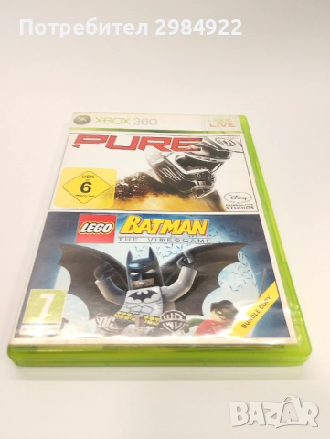 Lego Batman / Pure Double Pack за xbox 360/xbox one, снимка 2 - Игри за Xbox - 52842075