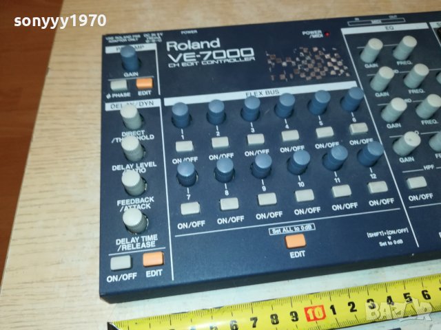 ROLAND VE-7000 MADE IN JAPAN-ВНОС SWISS 1507231542, снимка 3 - Ресийвъри, усилватели, смесителни пултове - 41558414