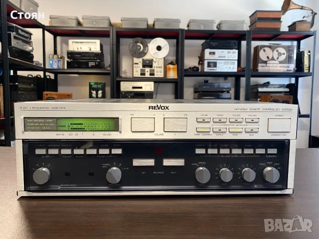 Vintage Hi-End усилвател Revox