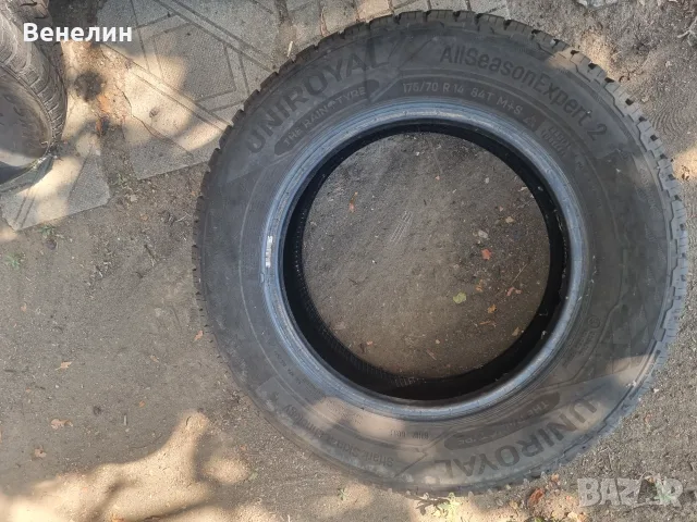 175/70/14ц UNIROYAL 4бр.Всесезонни Гуми , снимка 9 - Гуми и джанти - 56180184
