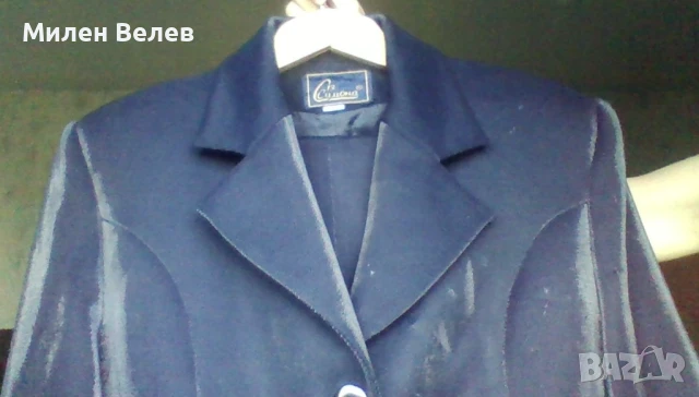 Официално Дамско сако Ново ,цвят син , снимка 6 - Костюми - 50538902