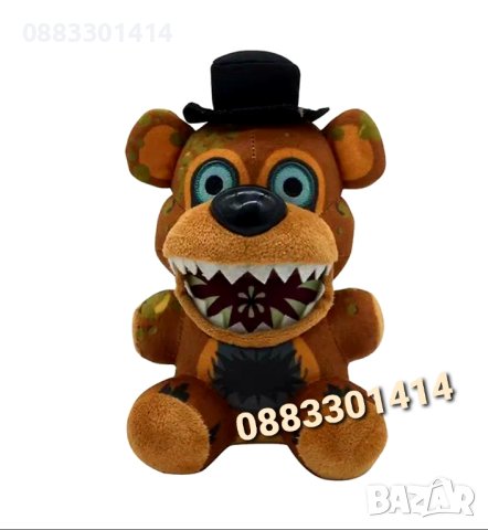 Five Nights at Freddy's 5 нощувки при Фреди Плюшени играчки Fnaf , снимка 11 - Плюшени играчки - 41787579