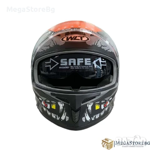 Каска за мотор 108 - размер S - Matt Grey 2, снимка 4 - Аксесоари и консумативи - 50576759