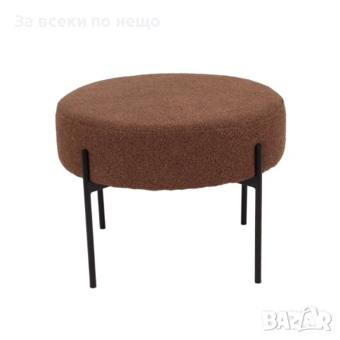 Табуретка RON КЕРЕМИДА/черно Код P1256, снимка 6 - Дивани и мека мебел - 51787178