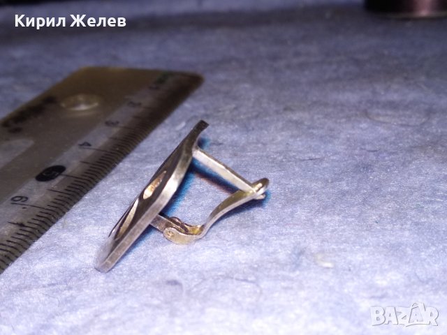 ПРЕКРАСНА ФЛОРАЛНА АЖУРНА СРЕБЪРНА ОБЕЦА СРЕБРО 925 с АНГЛИЙСКА ЗАКОПЧАЛКА 28047, снимка 14 - Обеци - 40938297