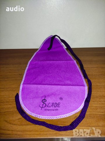 Кърпичка с въженце за почистване на кларинет, саксофон или флейта, снимка 1