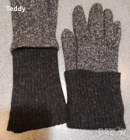 Стилни дълги вълнени ръкавици (Италия), снимка 3 - Ръкавици - 52217525