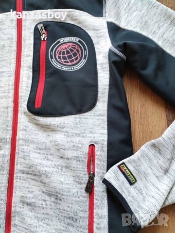 Blaklader Knitted cardigan with softshell - мъжко работно яке КАТО НОВО С, снимка 8 - Якета - 52541431