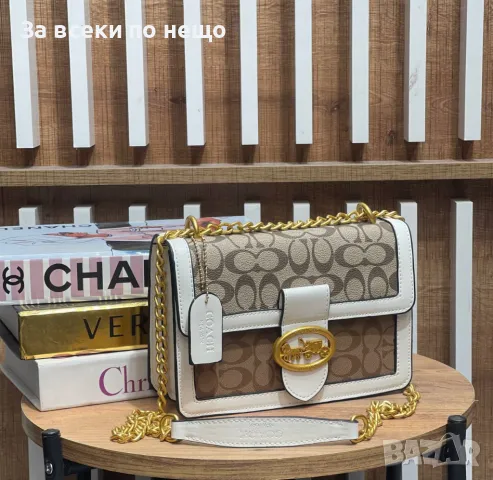 Coach Дамска Чанта - Налични Различни Цветове Код D1822, снимка 3 - Чанти - 49071646