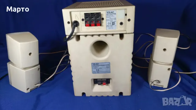 Колонки, Тийк, 2 сателита и бас каса TEAC powerr max 500, снимка 6 - Тонколони - 50204912