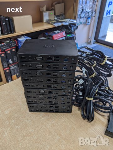 Универсална докинг станция Dell WD15 K17A USB-C + Гаранция, снимка 6 - Лаптоп аксесоари - 34208104