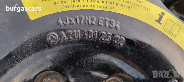 Резервна гума Патерица 155/70/17 A 211 401 25 02 Mercedes E220 W211 - 190лв, снимка 4 - Гуми и джанти - 52482062