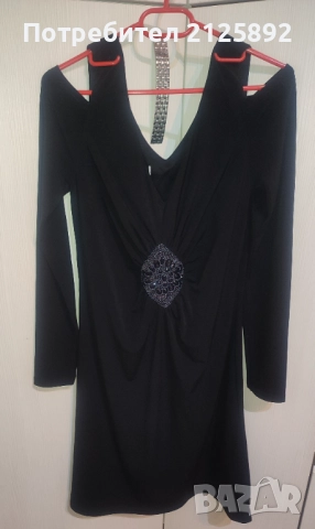 Дамска елегантна рокля, снимка 2 - Рокли - 52939924