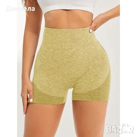 Йога клин с висока талия и повдигащ ефект, снимка 6 - Клинове - 49338886