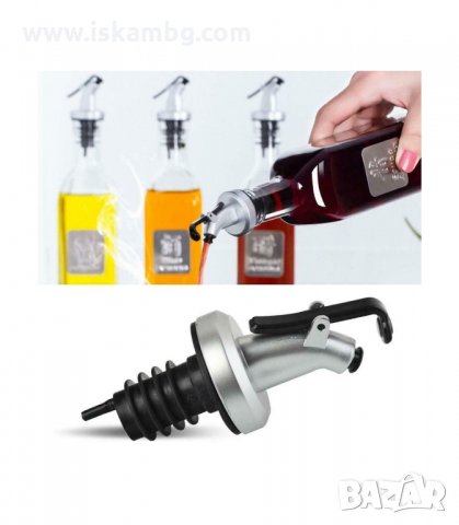 ТАПА С НАЛИВНИК ЗА БУТИЛКА С ОЛИО ИЛИ ОЦЕТ - код 2951
