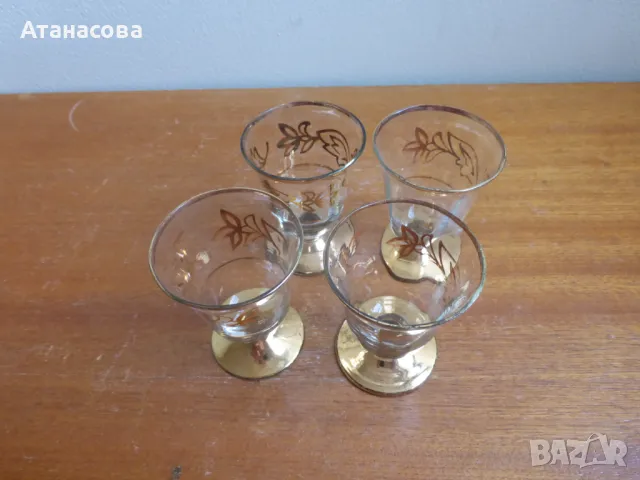 Стъклени чашки за ракия, снимка 3 - Чаши - 50024616