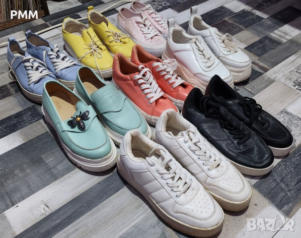 Различни видове дамски кецове и обувки 37, снимка 2 - Кецове - 31083205