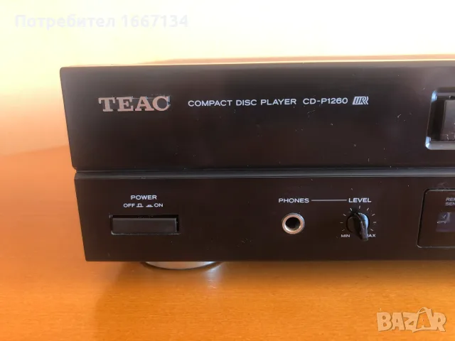 TEAC CD-P1260 mp3 player, снимка 2 - MP3 и MP4 плеъри - 56150552