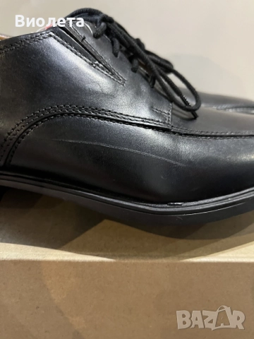 Мъжки обувки Clarks номер 42.5, снимка 4 - Официални обувки - 55842826