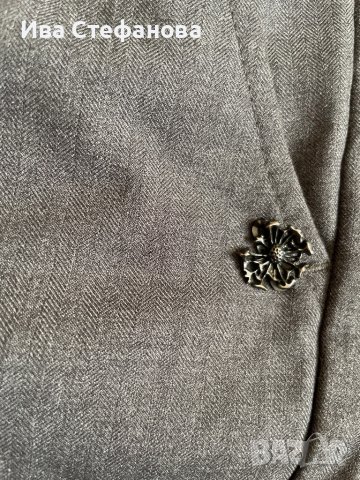 Елегантен стилен луксозен сив лек потур  панталон Marison Scotch , снимка 9 - Панталони - 42388666