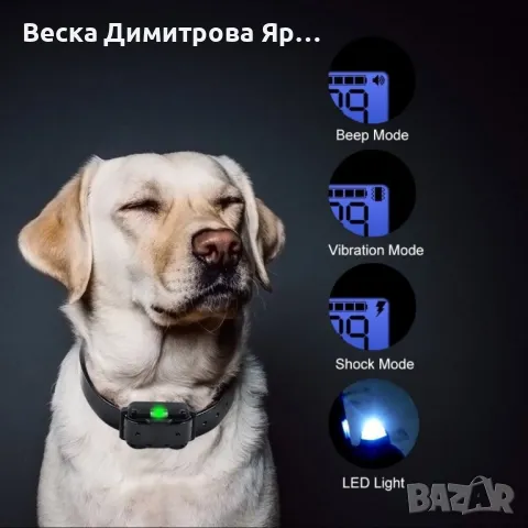Електронен нашийник за обучение на кучета – Контрол, комфорт и безопасност във всяка тренировка, снимка 4 - За кучета - 48707849