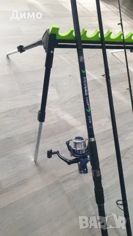 Въдица 3 части с макара 2 аванса маркова, снимка 2 - Въдици - 48035272