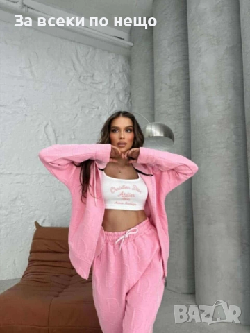 Christian Dior Дамски Спортен Комплект С 3 Части🔝Дамски Спортен Екип Кристиян Диор Код I_64, снимка 3 - Спортни екипи - 52104557