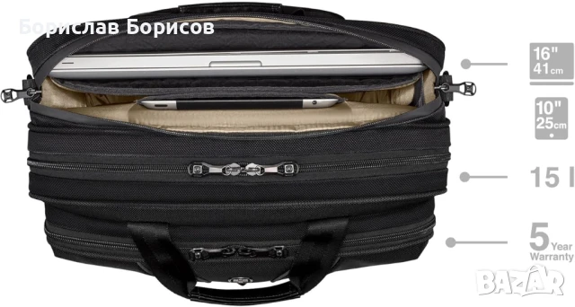 Чанта за лаптоп Wenger, снимка 5 - Лаптоп аксесоари - 50874491