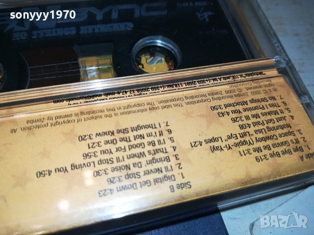 N SYNC-ORIGINAL TAPE 1209231125, снимка 6 - Аудио касети - 42162523