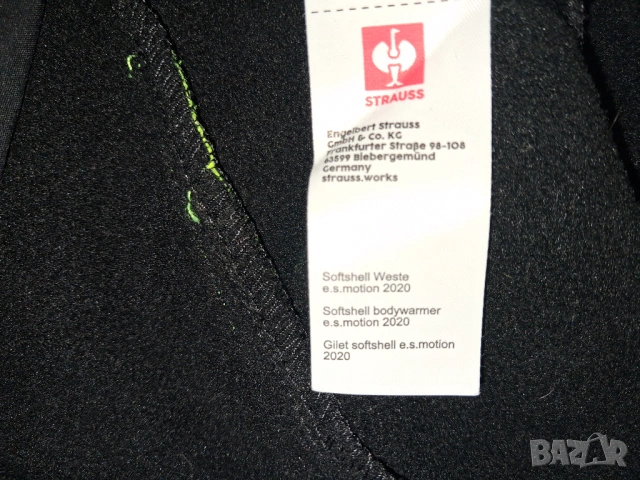 Engelbert Strauss Motion Work Trouser 50 (L) и Softshell Weste (XL) мъжки работни панталони и елек, снимка 15 - Панталони - 52338755