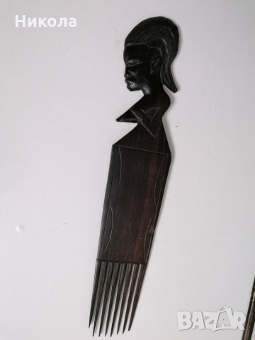 Голям масайски абаносов нож, снимка 9 - Други - 36092481