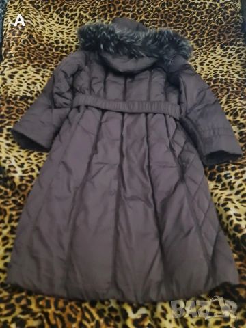 Дълго шушляково яке Хл, снимка 2 - Палта, манта - 53120875