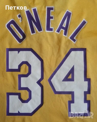 NBA баскетболен потник Los Angeles Lakers #34 Shaquille O'Neal XL, снимка 7 - Баскетбол - 56203553